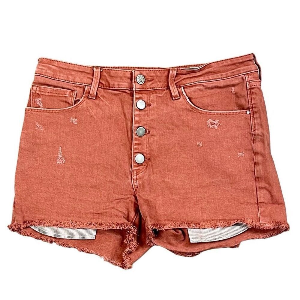 Treasure & Bond Distressed Cutoff Rust Shorts 31